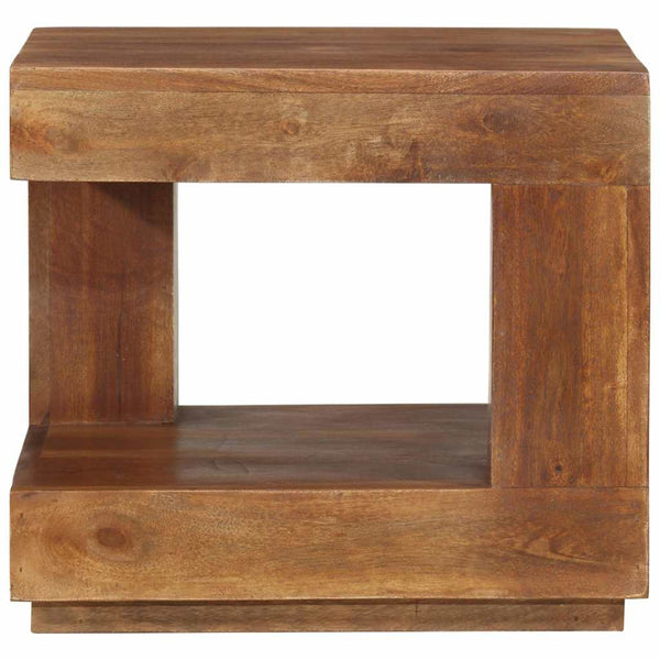 Akazie Couchtisch Massivholz 45x45 cm
