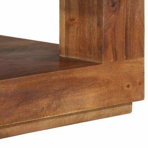 Akazie Couchtisch Massivholz 45x45 cm