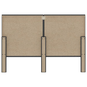 Boxspringbett Dunkelgrau Stoff 140x200 cm