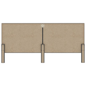 Boxspringbett Dunkelgrau Stoff 200x200 cm