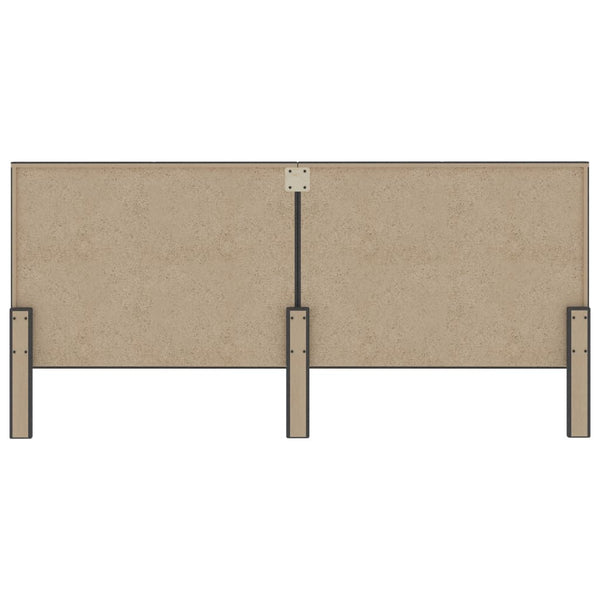 Boxspringbett Dunkelgrau Stoff 200x200 cm