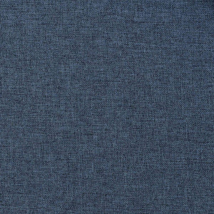 Blauer Verdunkelungsvorhang Leinenoptik 290x245 cm