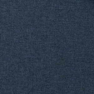Verdunkelungsvorhänge Blau Leinenoptik 140x225cm, 2er-Set
