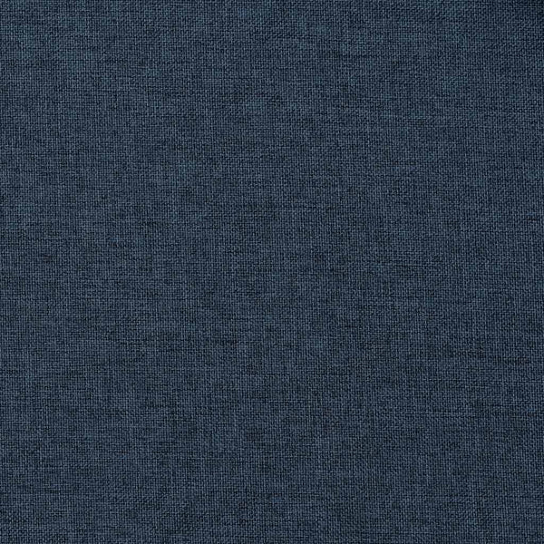 Verdunkelungsvorhang Blau Leinenoptik 290x245cm