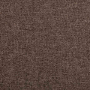 vidaXL Rideaux occultants à crochets, aspect lin, 2 pcs, taupe 140x175 cm