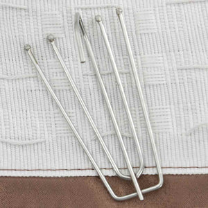 vidaXL Rideaux occultants à crochets aspect lin 2 pcs Taupe 140x225 cm