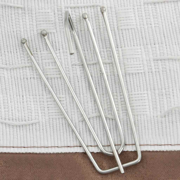 vidaXL Rideaux occultants à crochets aspect lin 2 pcs Taupe 140x225 cm