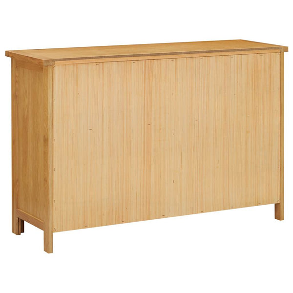vidaXL Commode 105x33,5x73 cm Bois de chêne massif