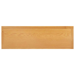 vidaXL Commode 105x33,5x73 cm Bois de chêne massif