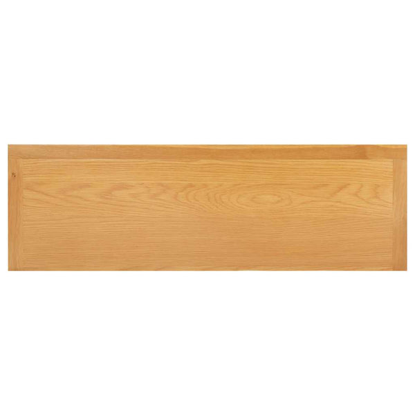 vidaXL Commode 105x33,5x73 cm Bois de chêne massif