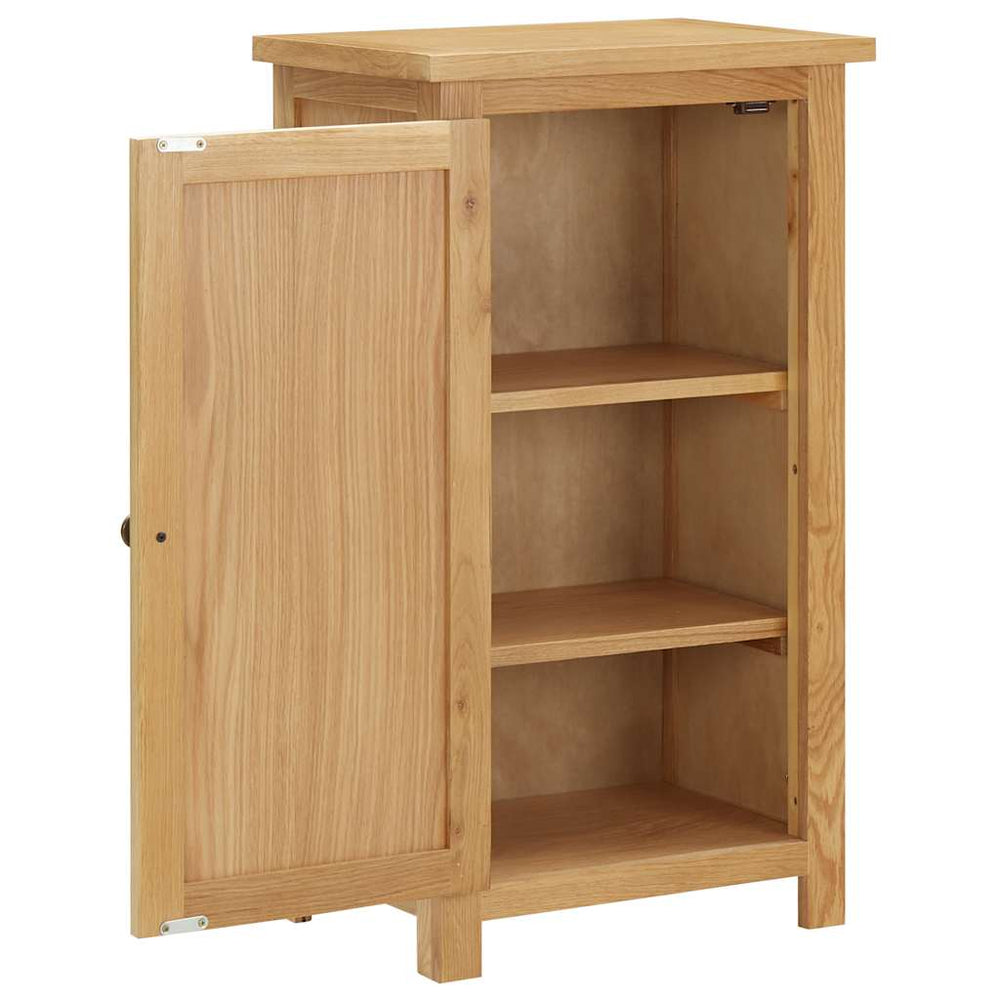 Schrank 45x32x85 cm Eiche Massivholz