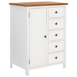 Kleiderschrank 76x52x105 cm Eiche Massivholz
