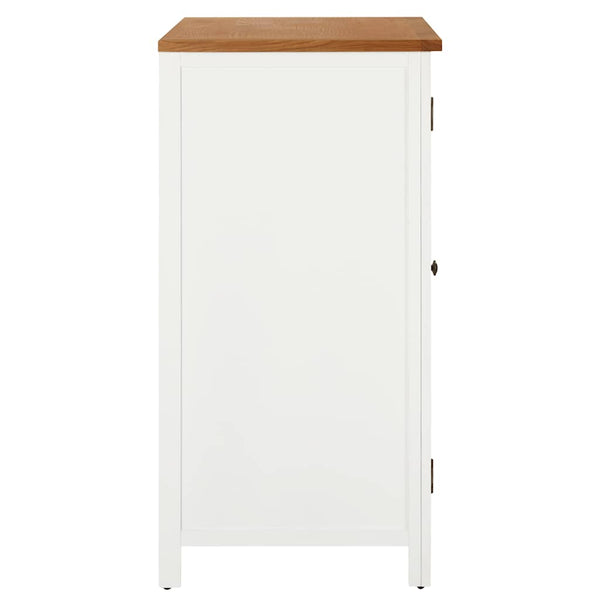 Kleiderschrank 76x52x105 cm Eiche Massivholz