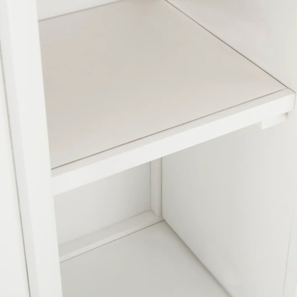 Weinschrank 80x32x80 cm Eiche Massivholz