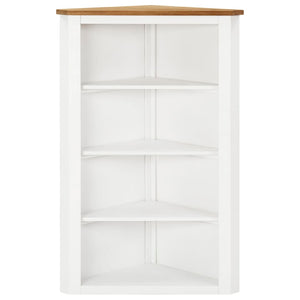 Eckschrank 59x36x100 cm Eiche Massivholz