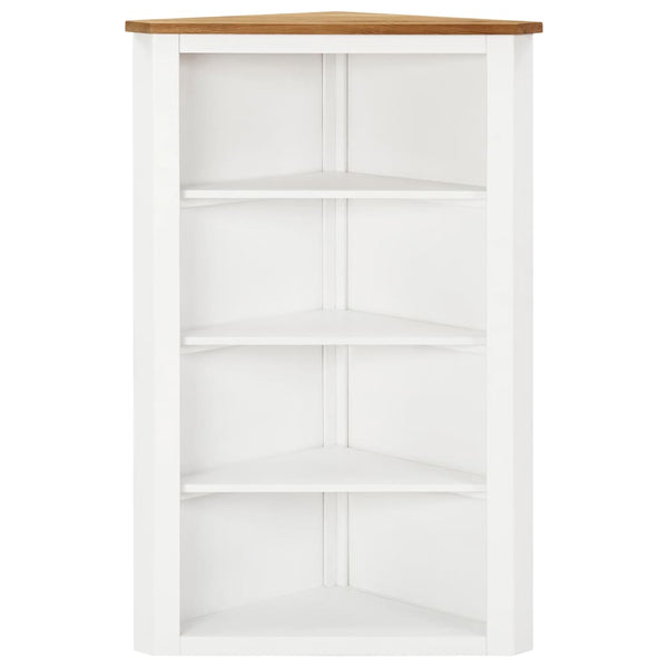 Eckschrank 59x36x100 cm Eiche Massivholz