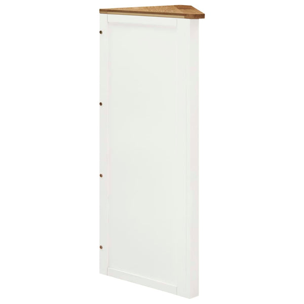 Eckschrank 59x36x100 cm Eiche Massivholz