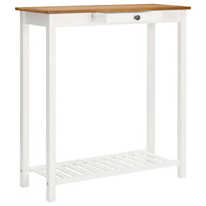 Bartisch 100x40x110 cm Massivholz Eiche