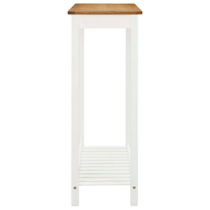 Bartisch 100x40x110 cm Massivholz Eiche