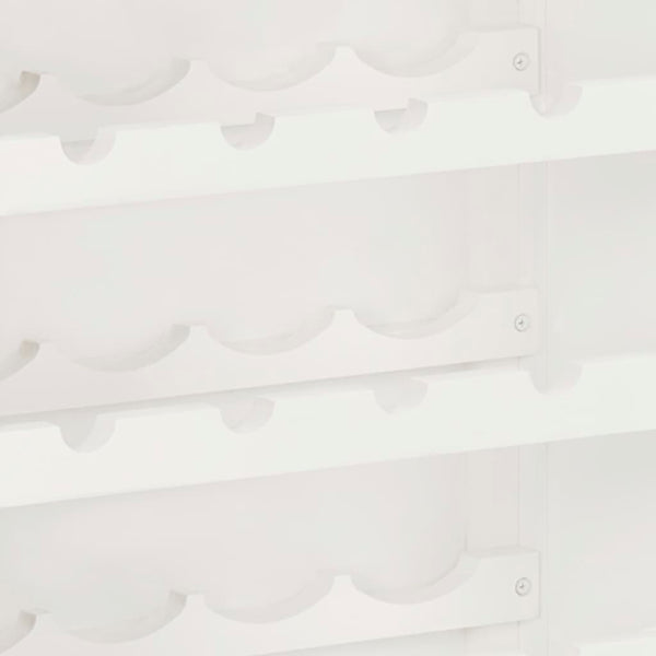 Weinschrank 56x32x110 cm Massivholz Eiche