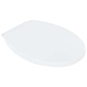 Randloses WC 7 cm Extra Höhe Soft-Close Keramik Weiß