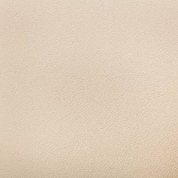 Drehbarer Bürostuhl Creme Bugholz und Kunstleder