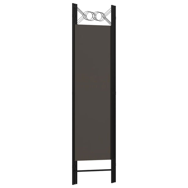 Anthrazit Raumteiler 3-teilig 120x180 cm