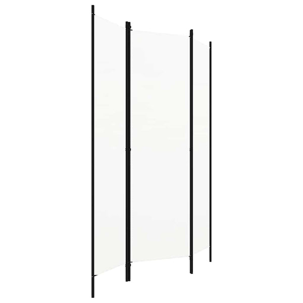 Weißer Raumteiler 3-teilig 150x180 cm