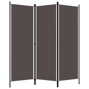 Anthrazit Raumteiler 3-teilig 150x180 cm