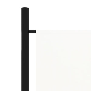Weißer Raumteiler 4-teilig 200x180 cm