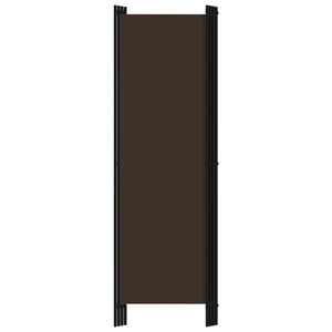 Braun Raumteiler 4-teilig, 200x180 cm