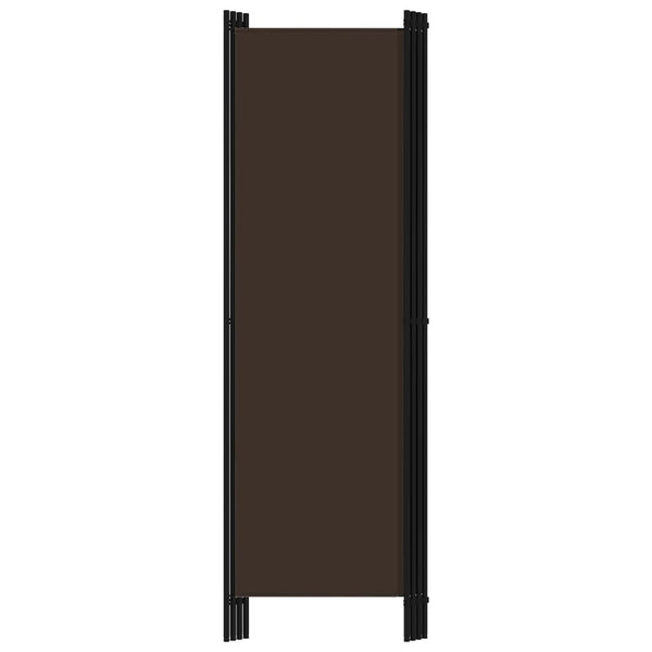Braun Raumteiler 4-teilig, 200x180 cm