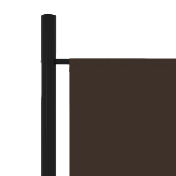 Braun Raumteiler 4-teilig, 200x180 cm