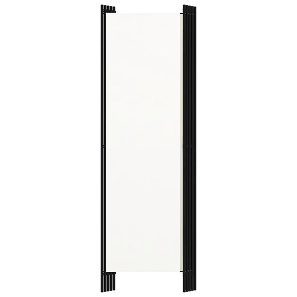 Weißer Raumteiler 5-teilig 250x180 cm