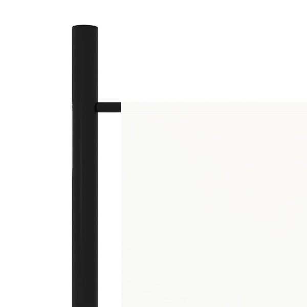 Weißer Raumteiler 5-teilig 250x180 cm
