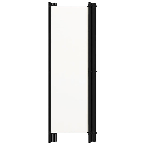 Weißer Raumteiler 6-teilig 300x180 cm