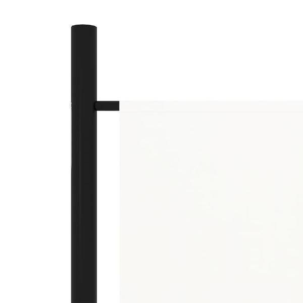 Weißer Raumteiler 6-teilig 300x180 cm