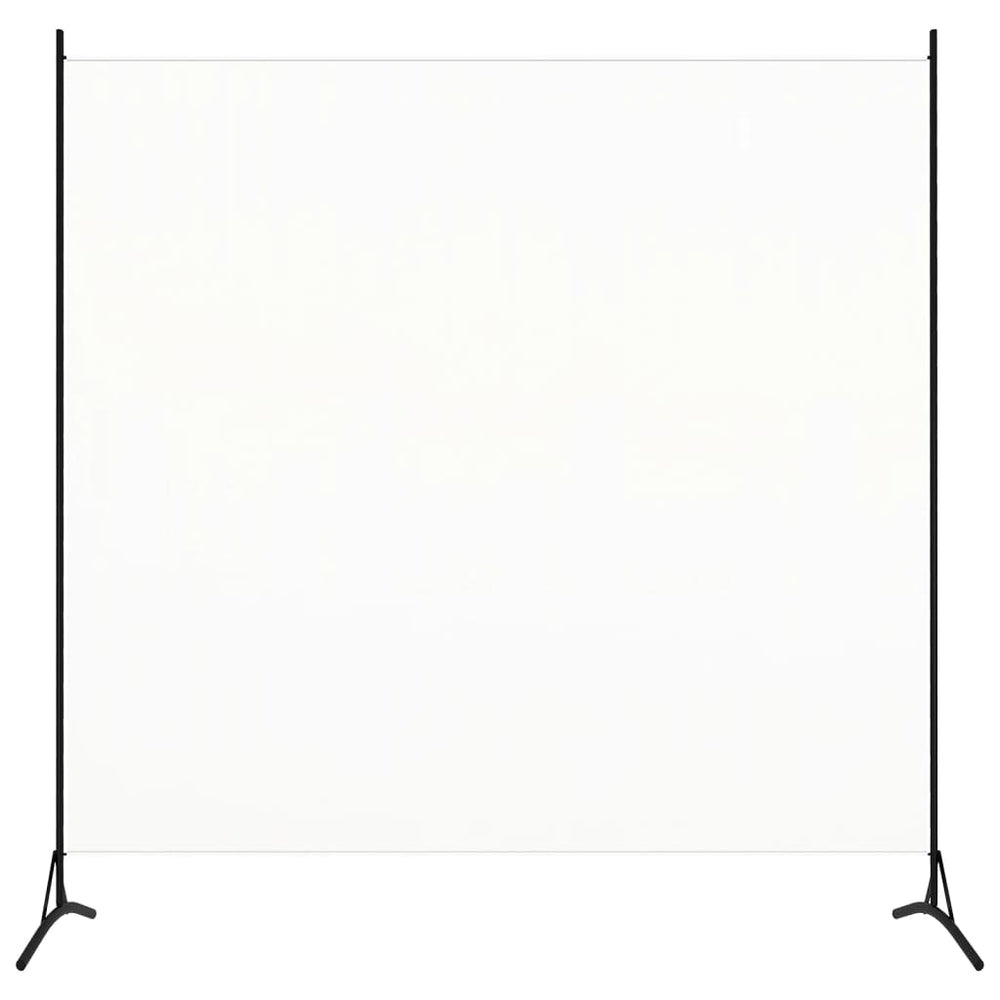 Weißer Raumteiler Stoff 175x180 cm