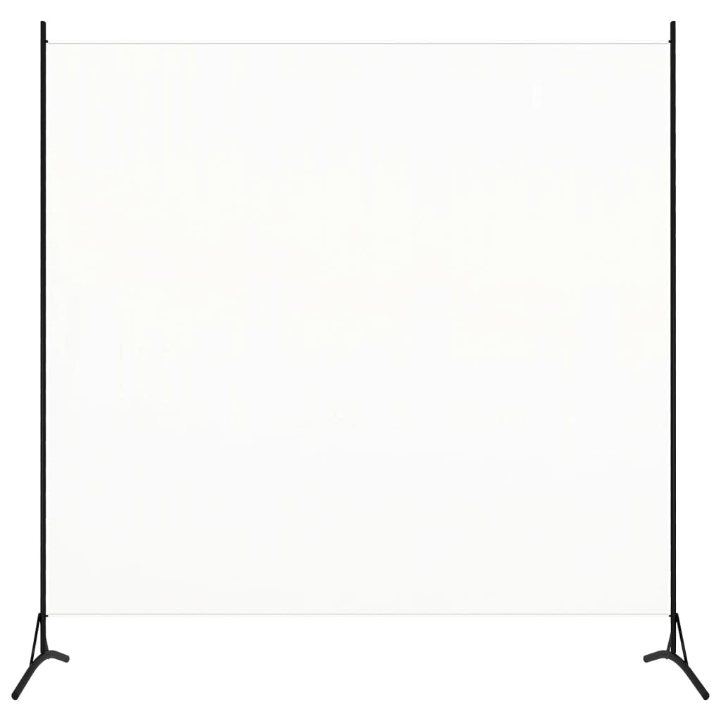 Weißer Raumteiler Stoff 175x180 cm