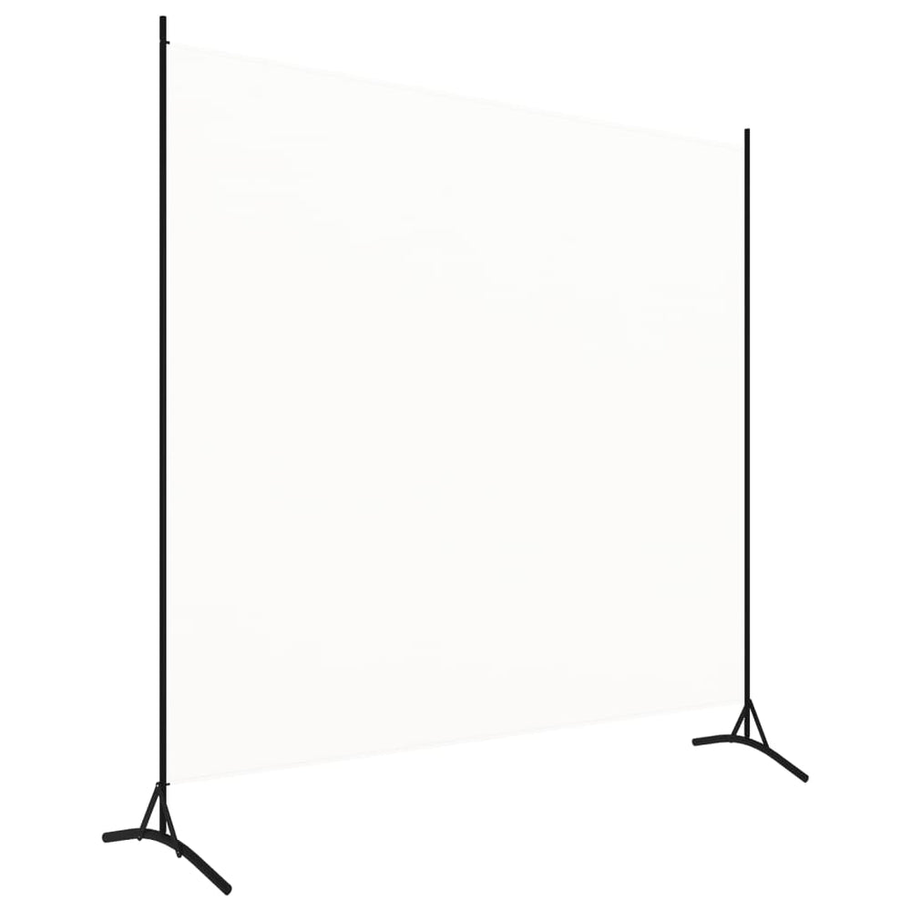 Weißer Raumteiler Stoff 175x180 cm