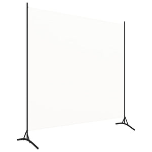 Weißer Raumteiler Stoff 175x180 cm