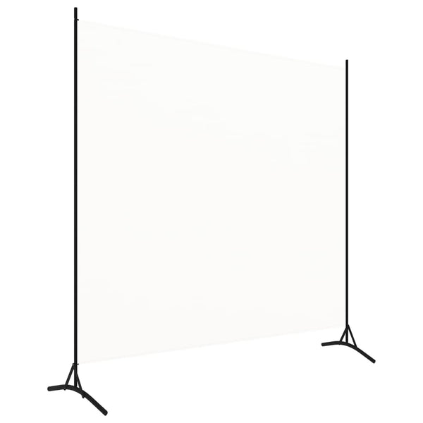 Weißer Raumteiler Stoff 175x180 cm