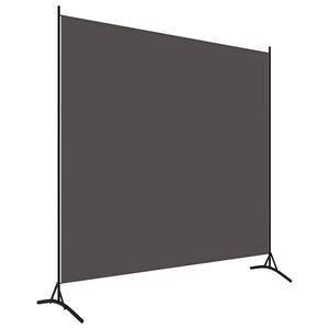 Anthrazit Raumteiler Stoff 175x180 cm