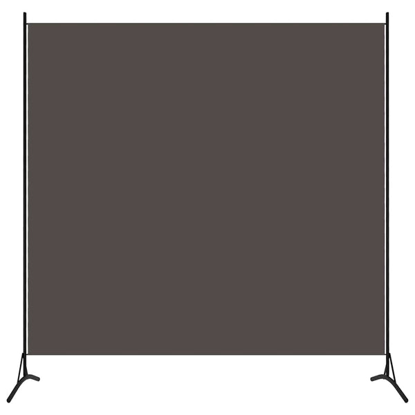 Anthrazit Raumteiler Stoff 175x180 cm