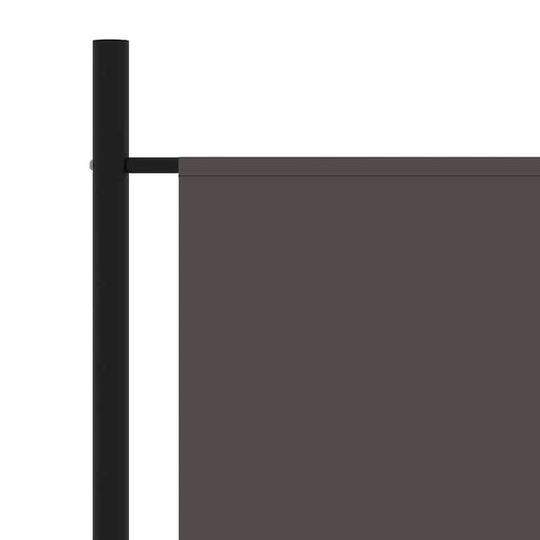 Anthrazit Raumteiler Stoff 175x180 cm