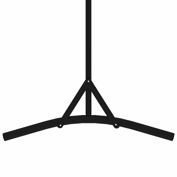 vidaXL Paravent Noir 175x180 cm Tissu