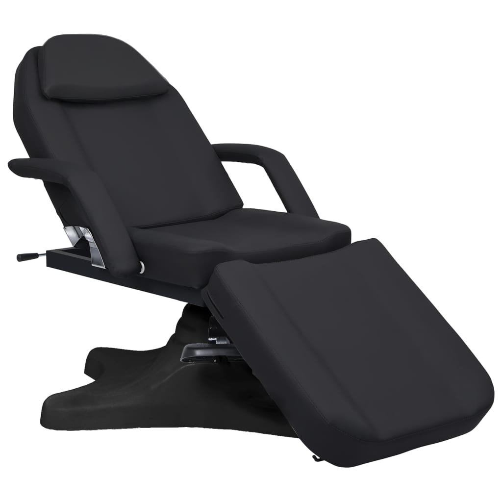Schwarzer Massagetisch, 180 cm