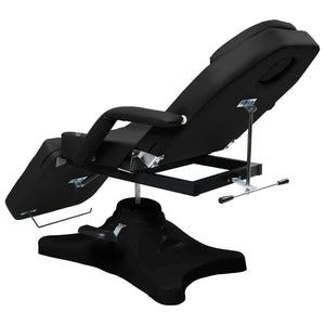 Schwarzer Massagetisch, 180 cm