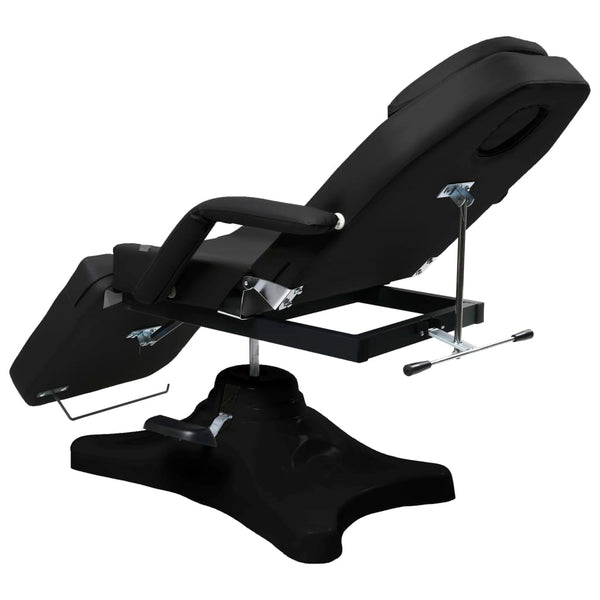 Schwarzer Massagetisch, 180 cm