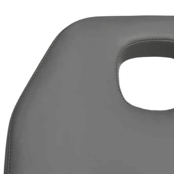 Grauer Massagetisch 180 cm
